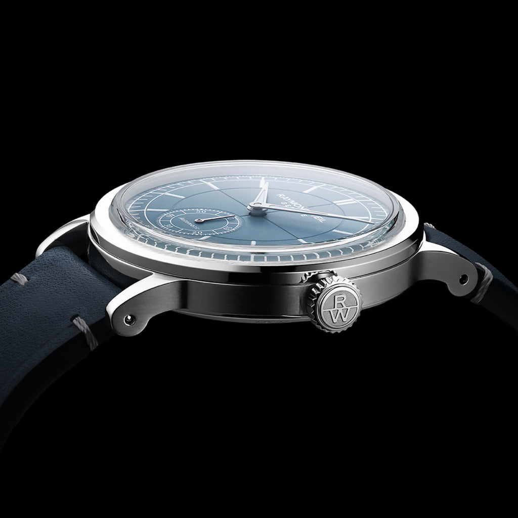 Raymond Weil - Millesime 39.5 mm Automatic Denim Blue Sector Dial - 2930-STC-50011
