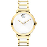 Movado - Bold Evolution 2.0 Ceramic & Steel 34 mm Lacquered Crystal Dial - 3601238