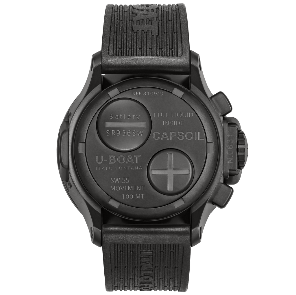 U-Boat - Capsoil Chrono 45MM DLC - 8109/C