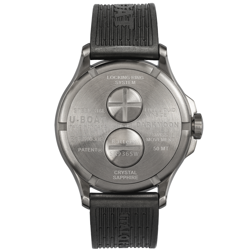 U-Boat - Darkmoon 44 mm Black SS - 8463B