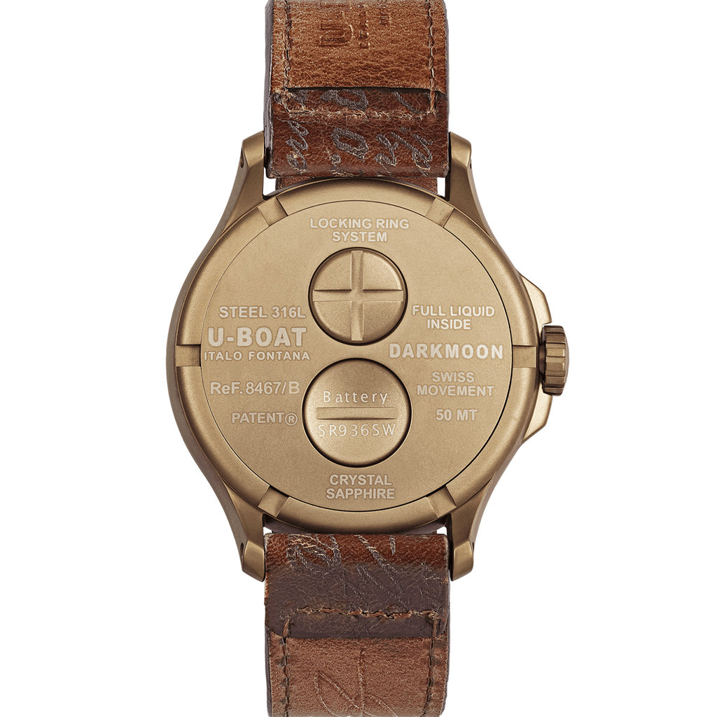 U-Boat - Darkmoon 44 mm Bronzo Black IP - 8467B