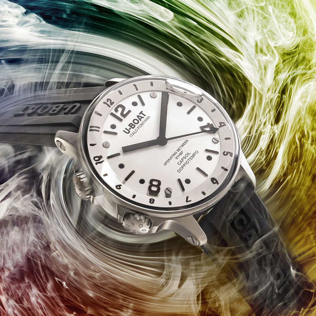 U-Boat - Capsoil Doppiotempo 45MM SS White - 8888/A