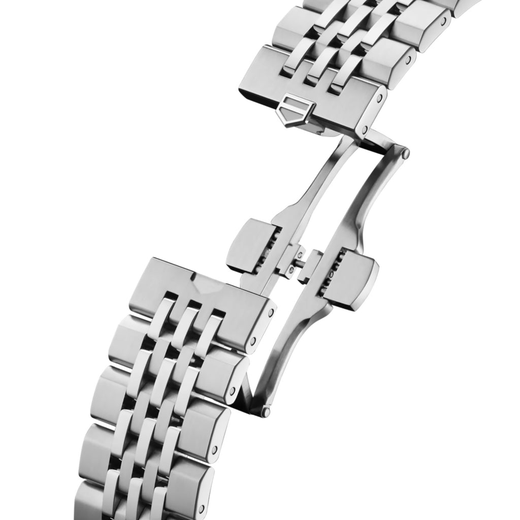 TAG Heuer - Carrera 39 mm Chronograph Glass Box Blue Dial Bracelet - CBS2212.BA0048