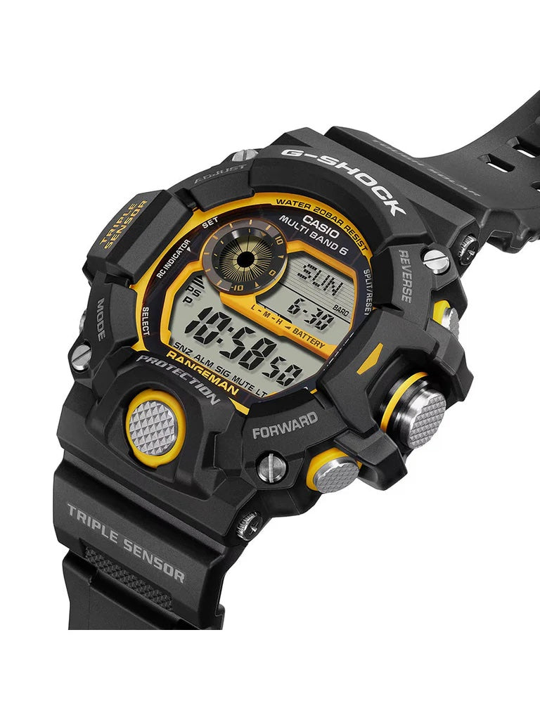 G-Shock- Master of G Land Black Triple Sensor Rangeman - GW9400Y-1