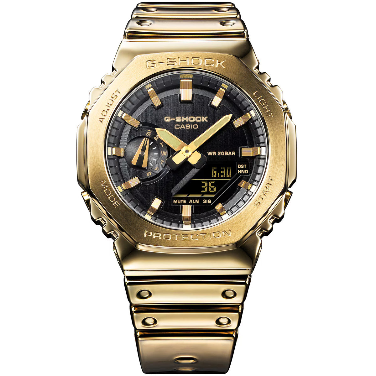 Casio G-Shock Full Metal 2100 Series Gold - GM2100YMG-9A – J. Pavilion