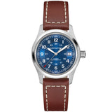 Hamilton - Khaki Field 38 mm Automatic Blue Dial Leather - H70455540