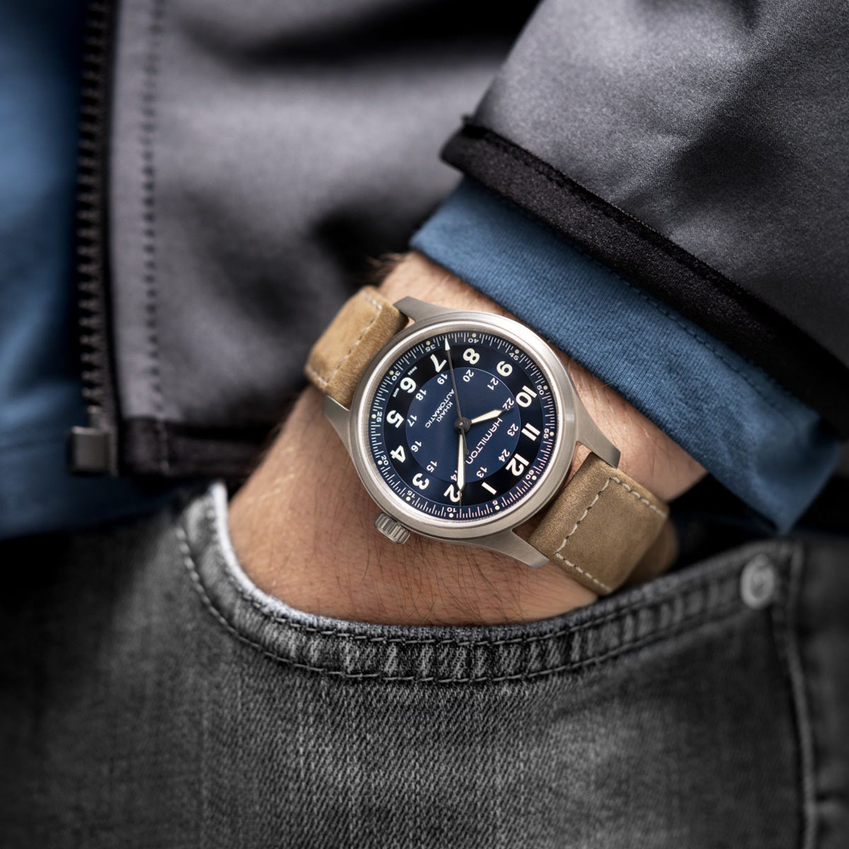 HAMILTON KHAKI MECHANICAL 腕時計 HAMILTON / ハミルトン] 新作 カーキフィールド メカニカル