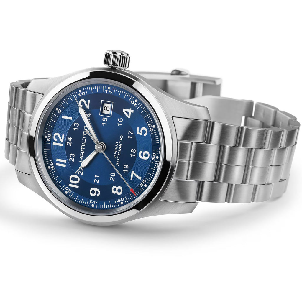 Hamilton - Khaki Field 42 mm Automatic Blue Dial - H70605140