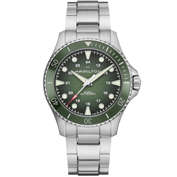 Hamilton - Khaki Navy 43 mm Scuba Automatic Deep Green Dial