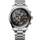 Longines - Master Collection 42 mm Moon-Phase Anthracite Bracelet - L27734616