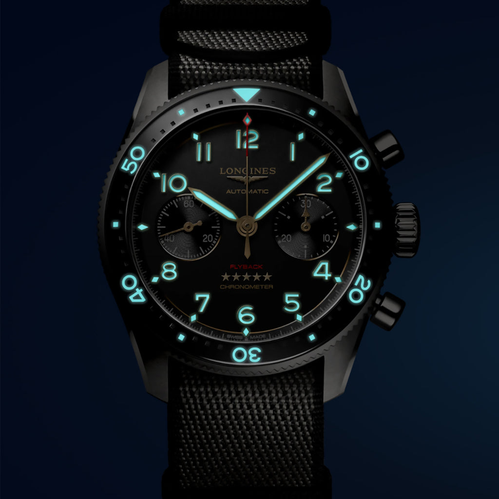 Longines - Spirit Pilot Flyback 42 mm Titanium Chronograph - L38211532