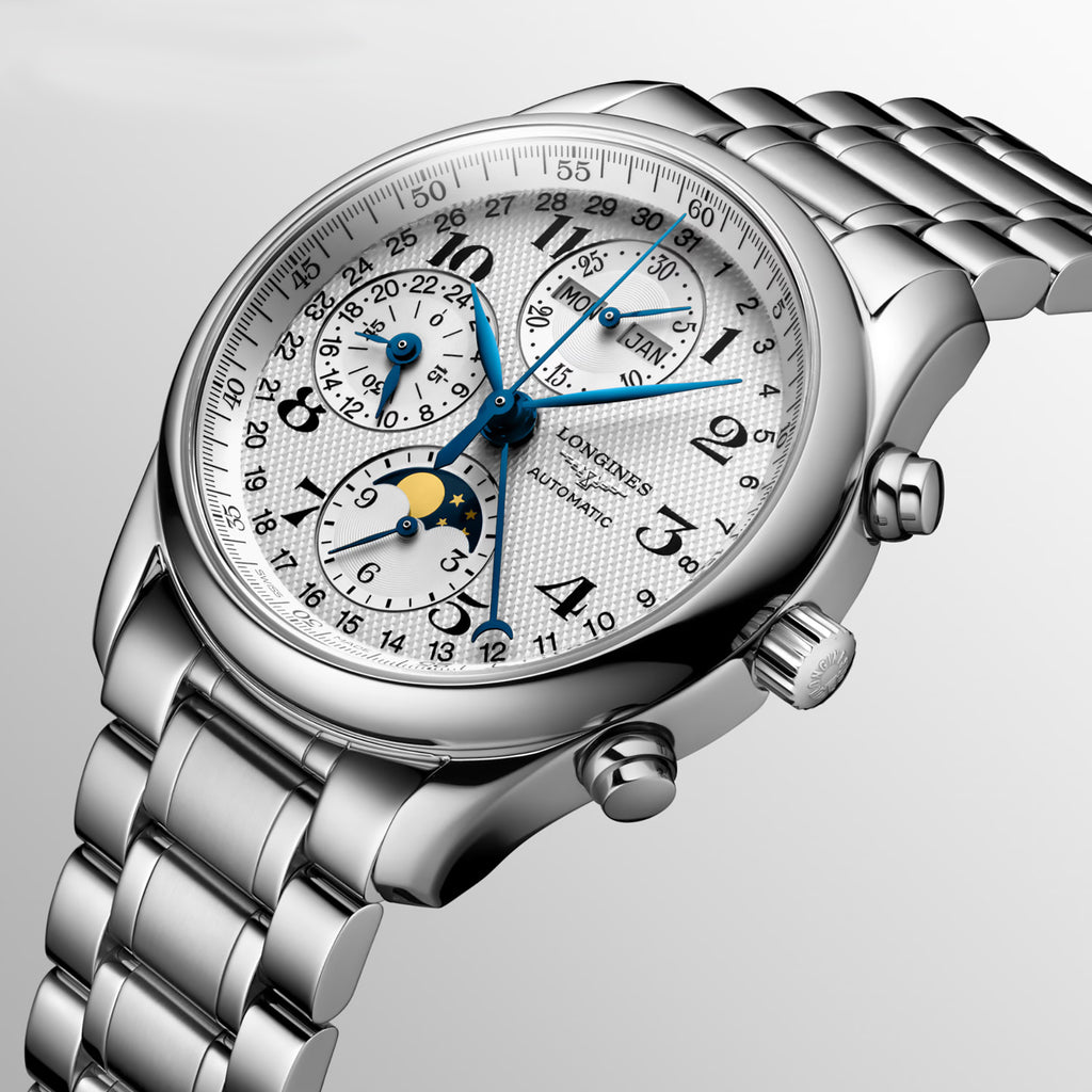 Longines - Master Collection 40 mm Moon-Phase Calendar Chronograph - L26734786