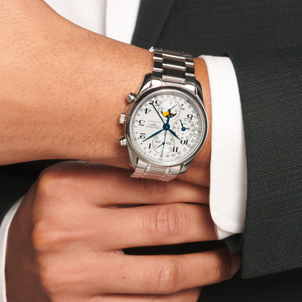 Longines - Master Collection 40 mm Moon-Phase Calendar Chronograph - L26734786