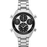 Seiko - Speedtimer Solar Chronograph 42 mm White Dial - SFJ001