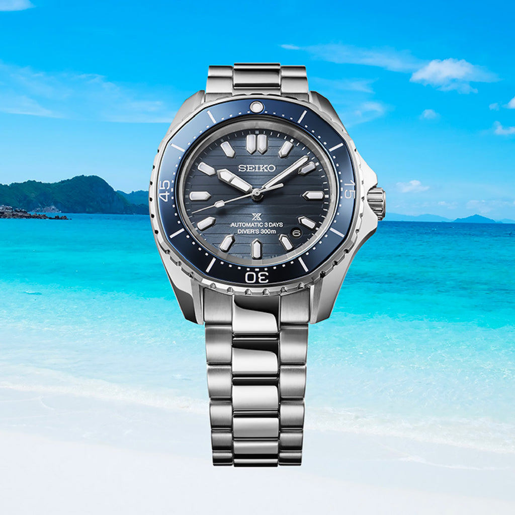 Seiko - Sea Prospex 300 m Diver 41 mm Blue Dial - SPB483
