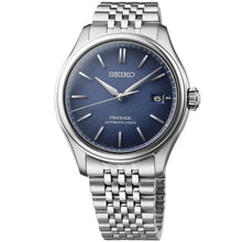 Load image into Gallery viewer, Seiko - Presage Classic Blue Textured Dial Date - SPB525