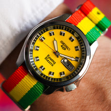 Load image into Gallery viewer, Seiko - 5 Sports Rowing Blazers Yellow Collaboration Limited edition of 888 - SRPJ69