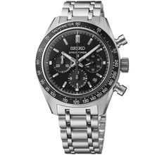 Load image into Gallery viewer, Seiko - Speedtimer Black Dial 42 mm Mechanical Chronograph - SRQ055