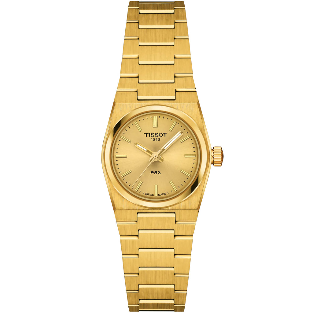 Tissot - PRX 25 mm Yellow Gold PVD Case Women's - T1370103302100
