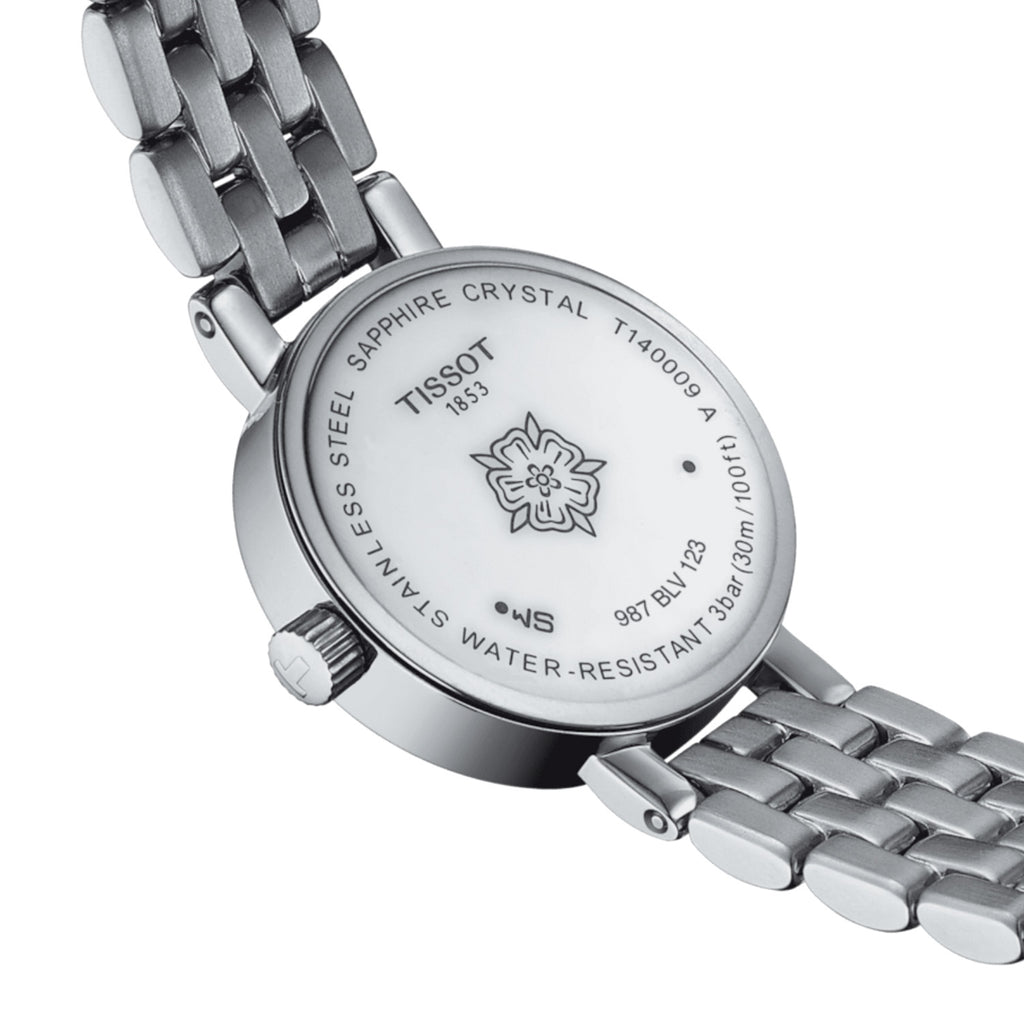 Tissot - Lovely Round Mother of Pearl Diamond Dial & Bezel - T1400096111600