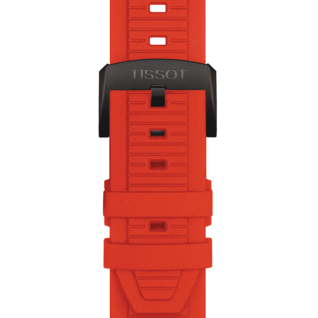 Tissot - T-Race Quartz Chronograph Red Silicone Strap - T1414173706101