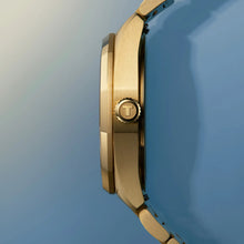 Load image into Gallery viewer, Tissot - PRC 100 Solar 34 mm Yellow Gold PVD Case Champagne Dial - T1518223302100