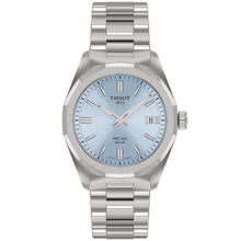 Load image into Gallery viewer, Tissot - PRC 100 Solar 34 mm Blue Dial Steel Bracelet - T1518221135100