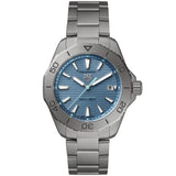 TAG Heuer - Aquaracer 40 mm Solargraph Titanium Blue Dial - WBP1182.BF0000