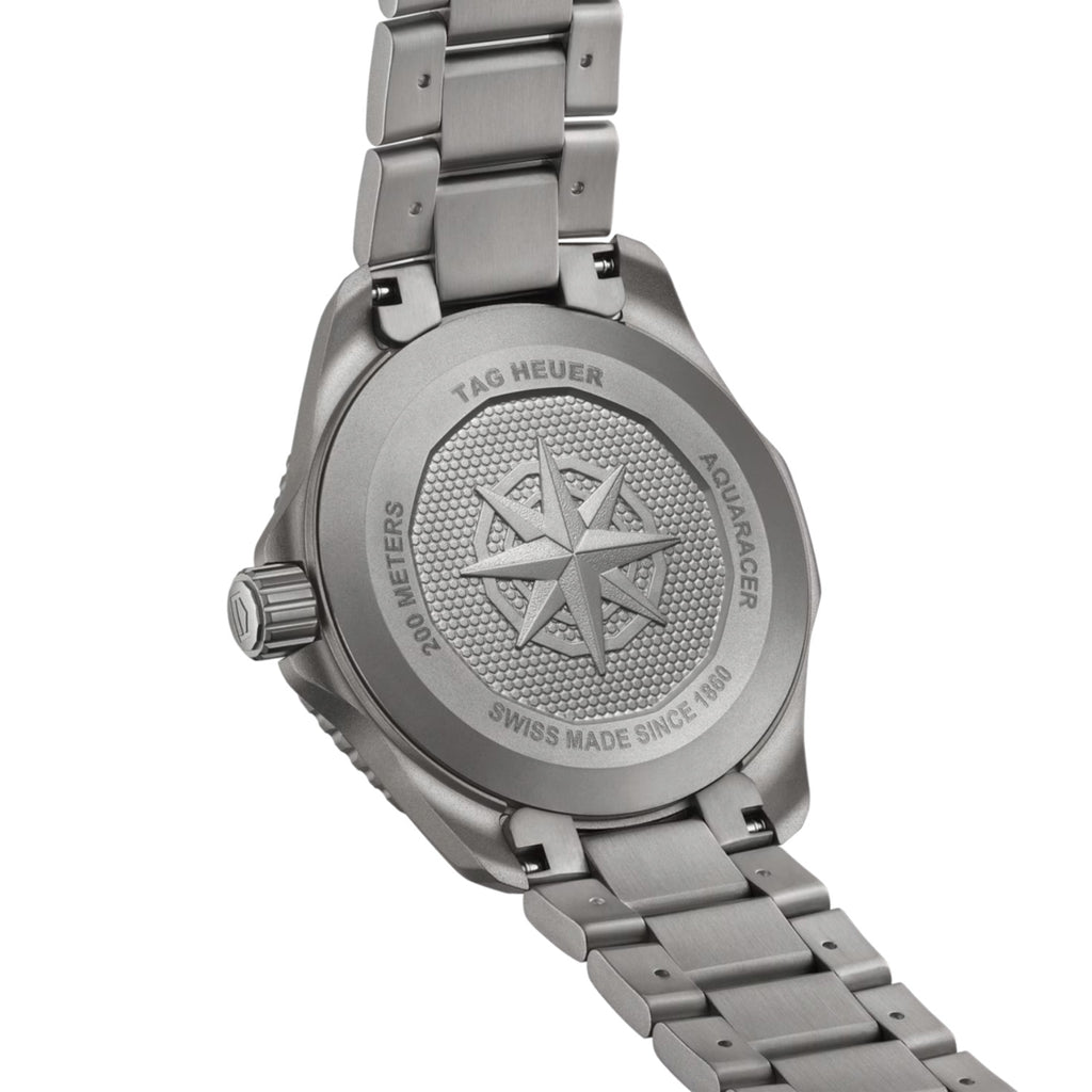 TAG Heuer - Aquaracer 40 mm Solargraph Titanium Blue Dial - WBP1182.BF0000