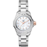 TAG Heuer - Aquaracer 30 mm Women's Professional Diamond Mother of Pearl - WBP1451.BA0622