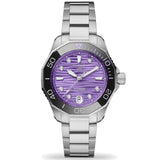 TAG Heuer - Aquaracer 36 mm Professional 300 Purple Diamond Dial - WBP231M.BA0618