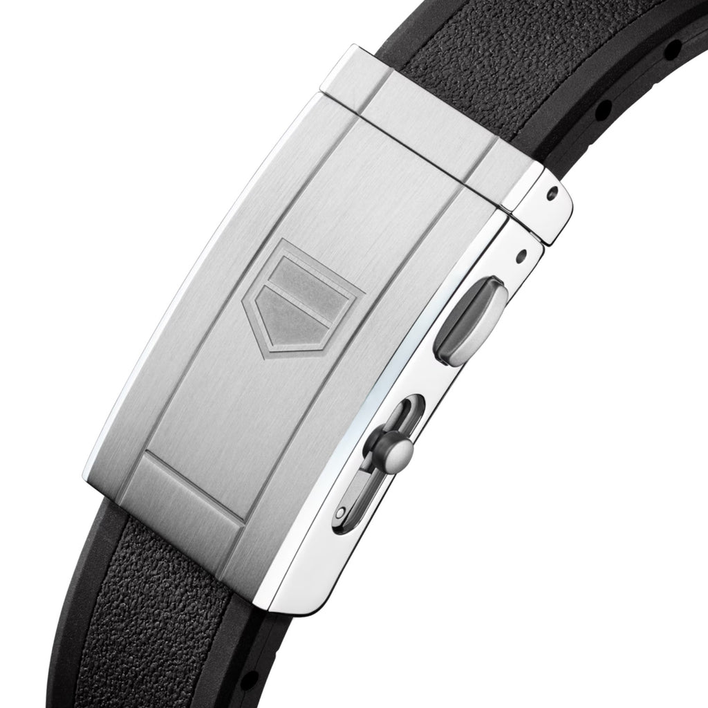 TAG Heuer - Aquaracer 42 mm 300 Chronometer Diver Black Rubber Strap - WBP5110.FT6257