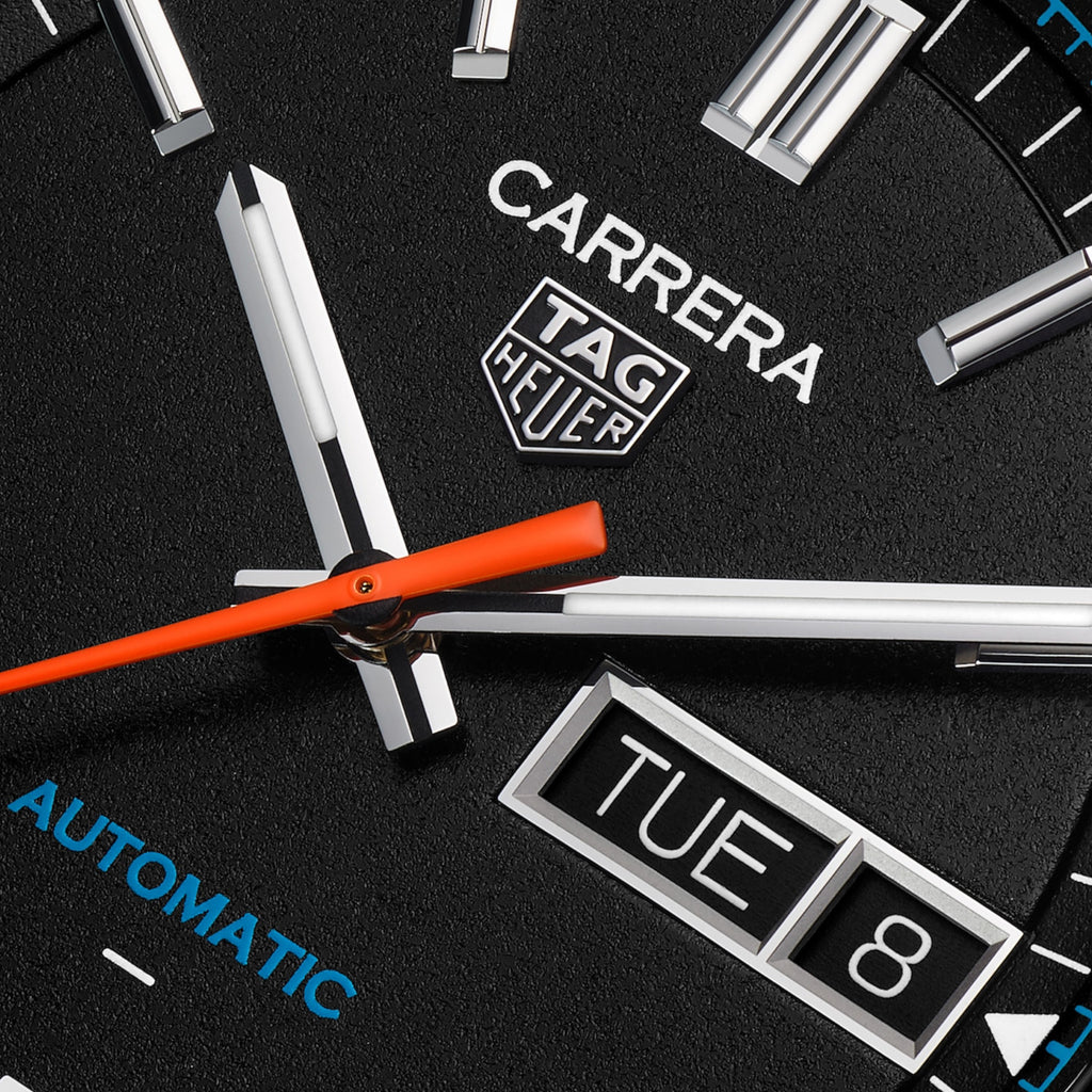 TAG Heuer - Carrera 41 mm Day-Date Automatic Black Dial - WDA2110.FC6614