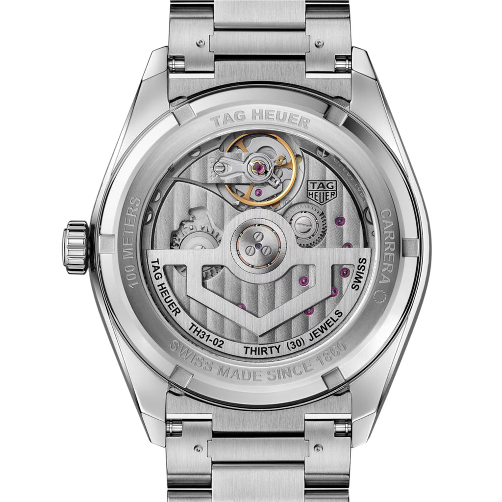 TAG Heuer - Carrera 41 mm Day-Date Automatic Blue Sunray Dial - WDA2112.BA0043