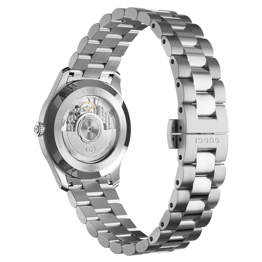 GUCCI G-Timeless 40 mm Automatic Two-Tone Steel Gold Bezel - YA126390