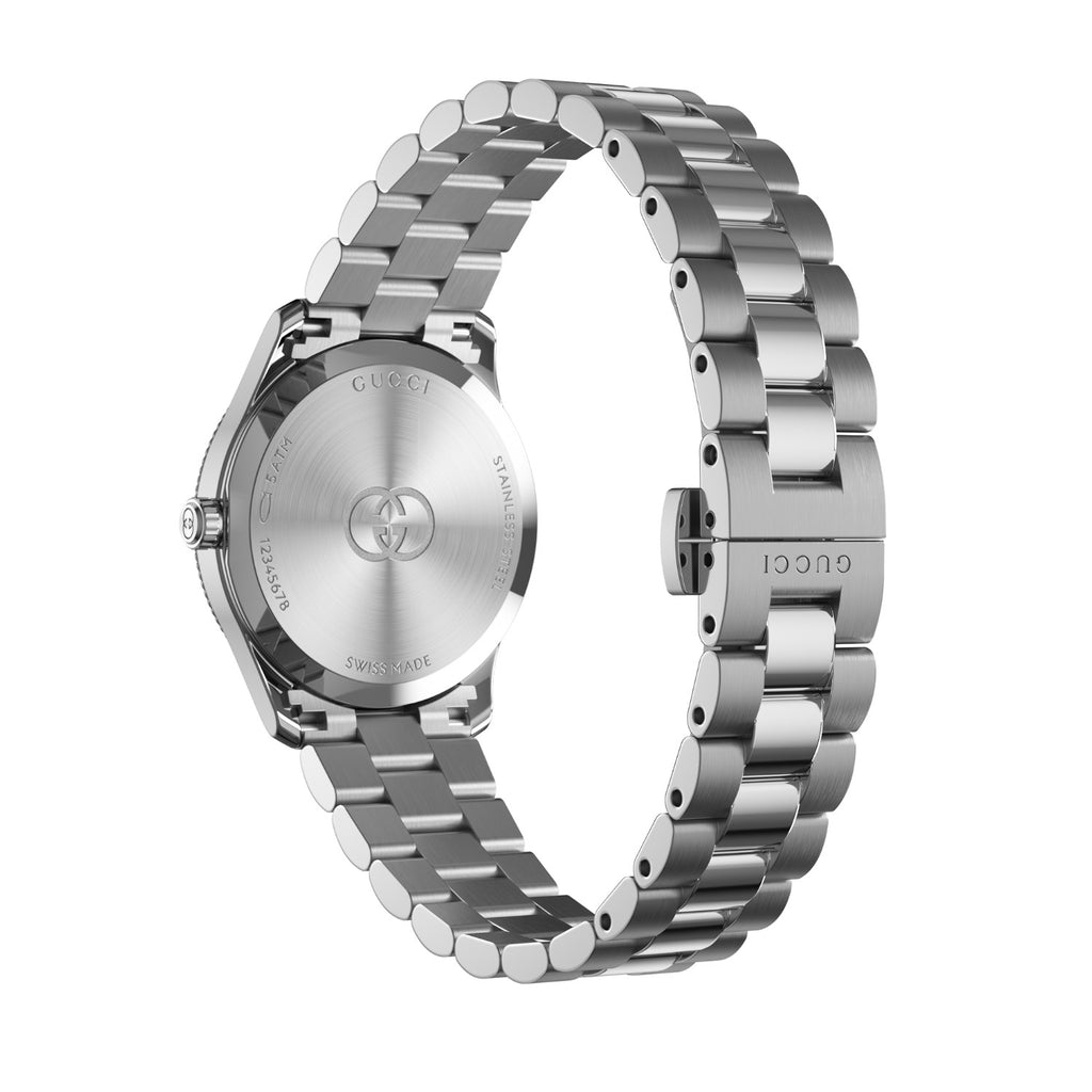 GUCCI G-Timeless 29 mm Pink Mother of Pearl Diamond Dial - YA1265062