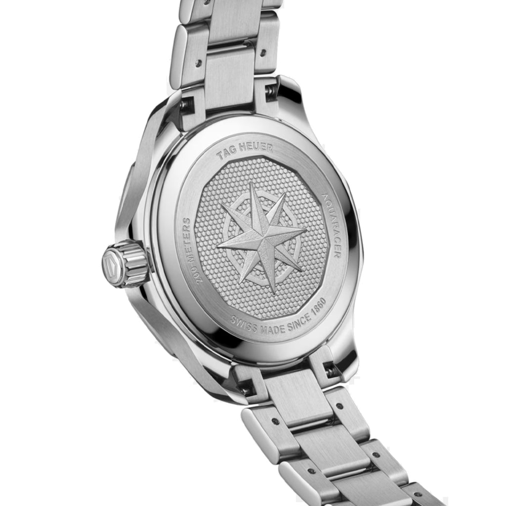 TAG Heuer - Aquaracer 34 mm Women's Solargraph MOP Dial - WBP1312.BA0005
