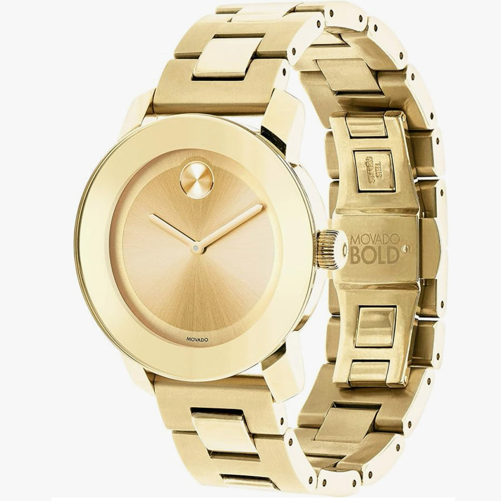 Movado - Bold 36 mm Women's Yellow Gold Ion-Plated - 3600085