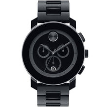 Load image into Gallery viewer, Movado - Bold Black 43 mm Case &amp; Bracelet Chronograph - 3600048