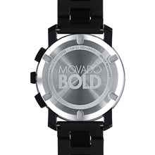 Load image into Gallery viewer, Movado - Bold Black 43 mm Case &amp; Bracelet Chronograph - 3600048