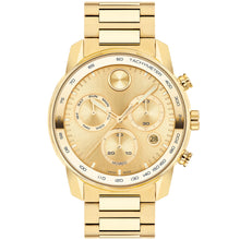 Load image into Gallery viewer, Movado - Bold Verso 44 mm Chronograph Yellow Gold Ion-plated - 3600741