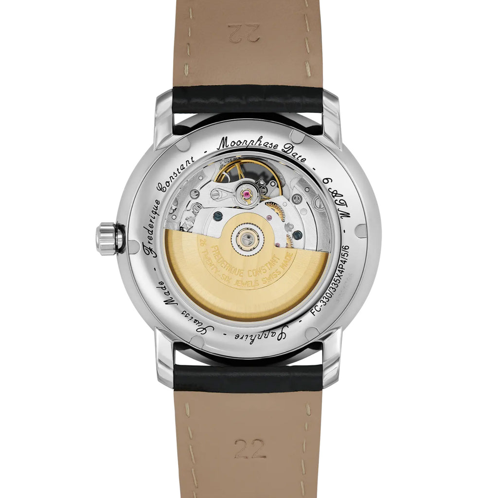 Frederique Constant - Classics Heart Beat Moon-Phase Silver Dial Date - FC-335MC4P6
