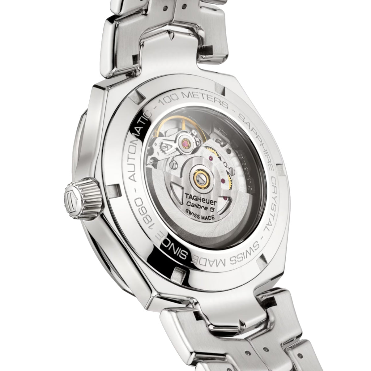 TAG Heuer Link 41 mm Black Dial Caliber Automatic WBC2110