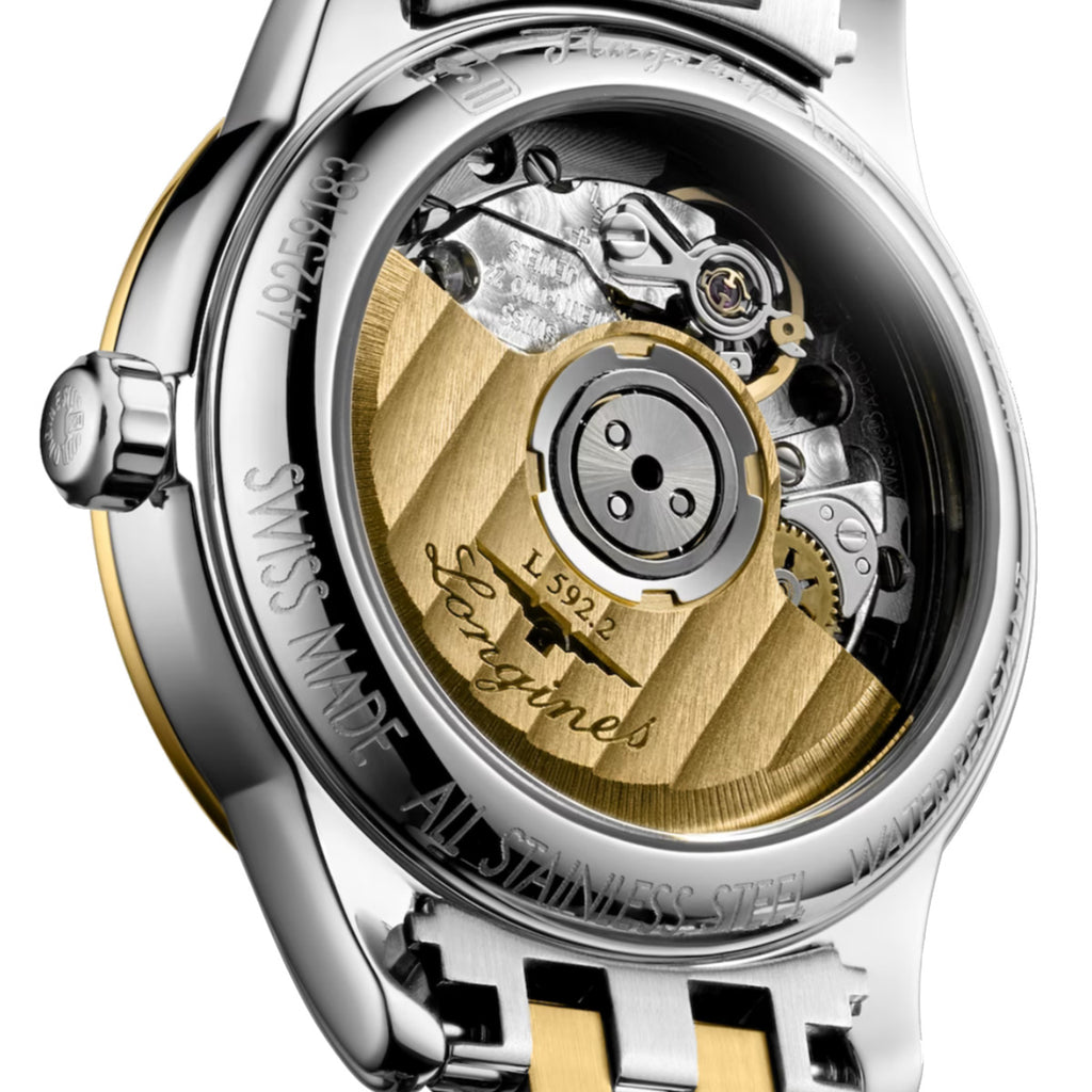 Longines - Flagship 26 mm Women's Automatic Two-Tone Diamond Dial - L42743277