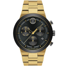 Load image into Gallery viewer, Movado - Bold Fusion 44 mm Chronograph Pale Gold PVD Plated - 3600858
