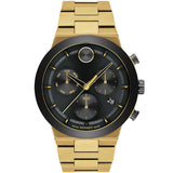 Movado - Bold Fusion 44 mm Chronograph Pale Gold PVD Plated - 3600858