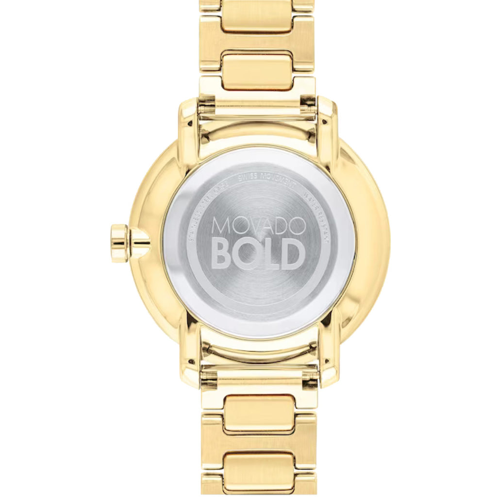 Movado - Bold 34 mm Women's Pale Yellow Gold Ion Plated - 3600502