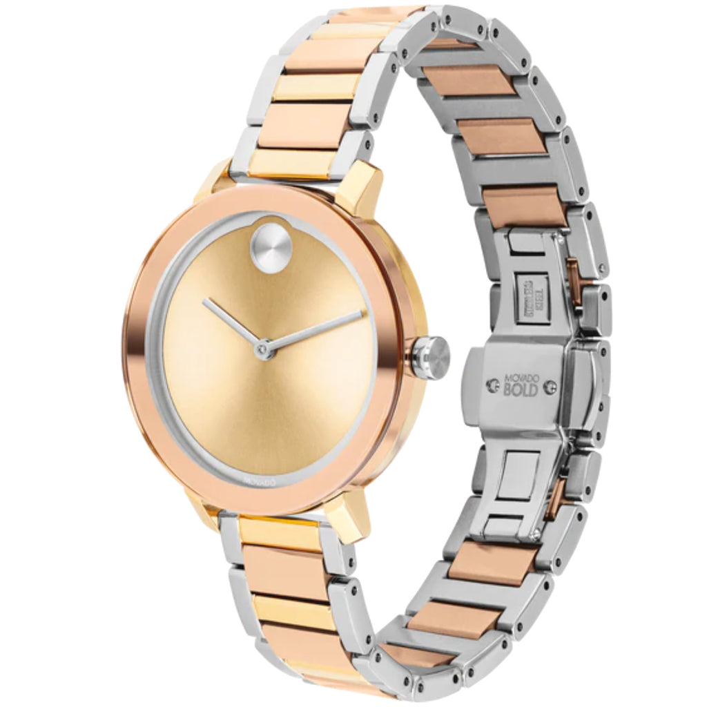 Movado - Bold Evolution 34 mm Tri-Color Case Women's - 3600704