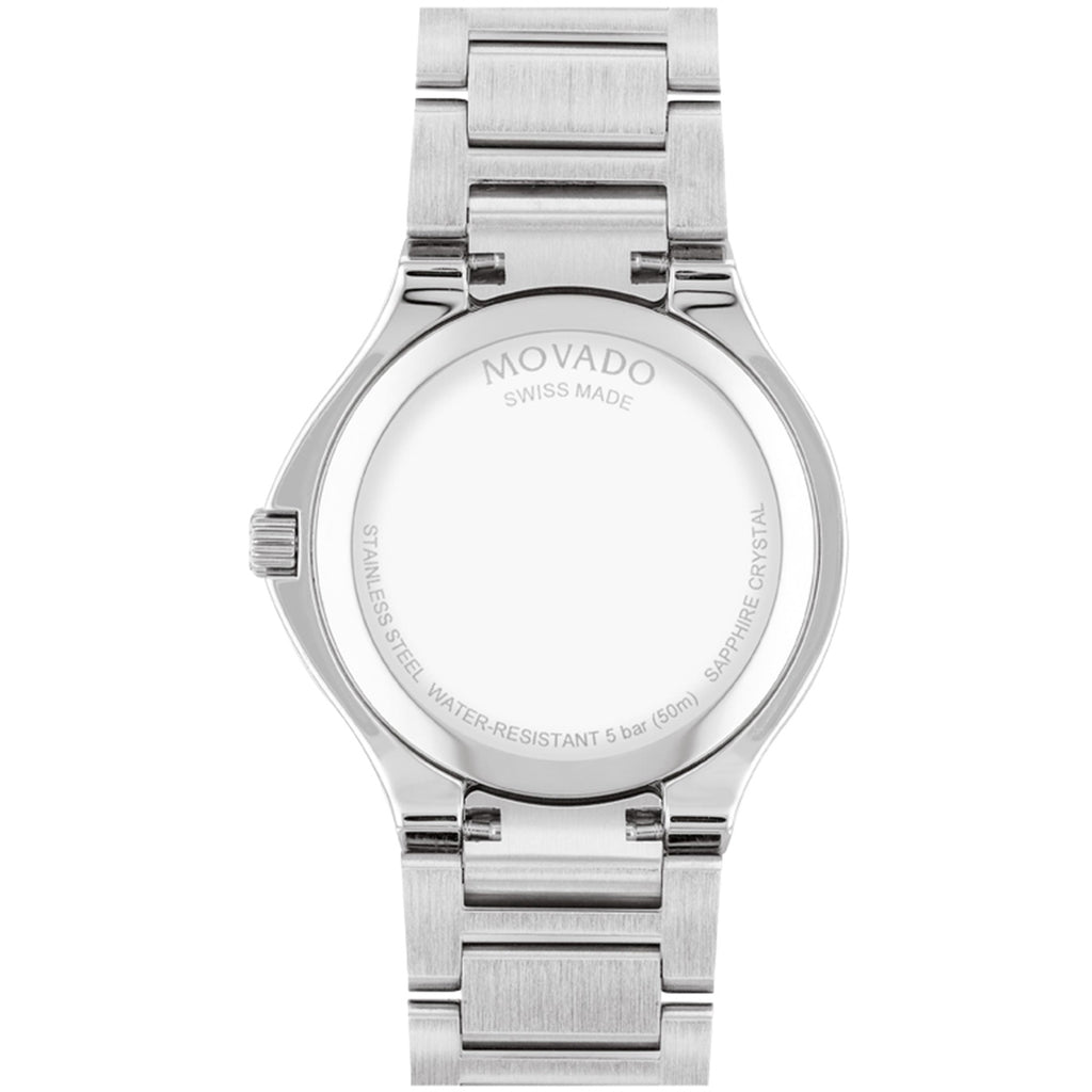 Movado - SE 32 mm Stainless Case & Bracelet Yellow Gold PVD Accents - 0607516
