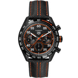 TAG Heuer - Carrera 44 mm X Porsche Orange Racing Chronograph - CBN2A1M.FC6526